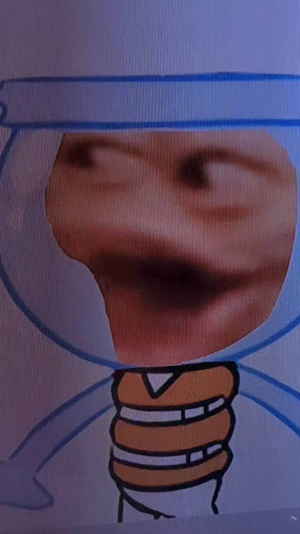 ai character: FIN background