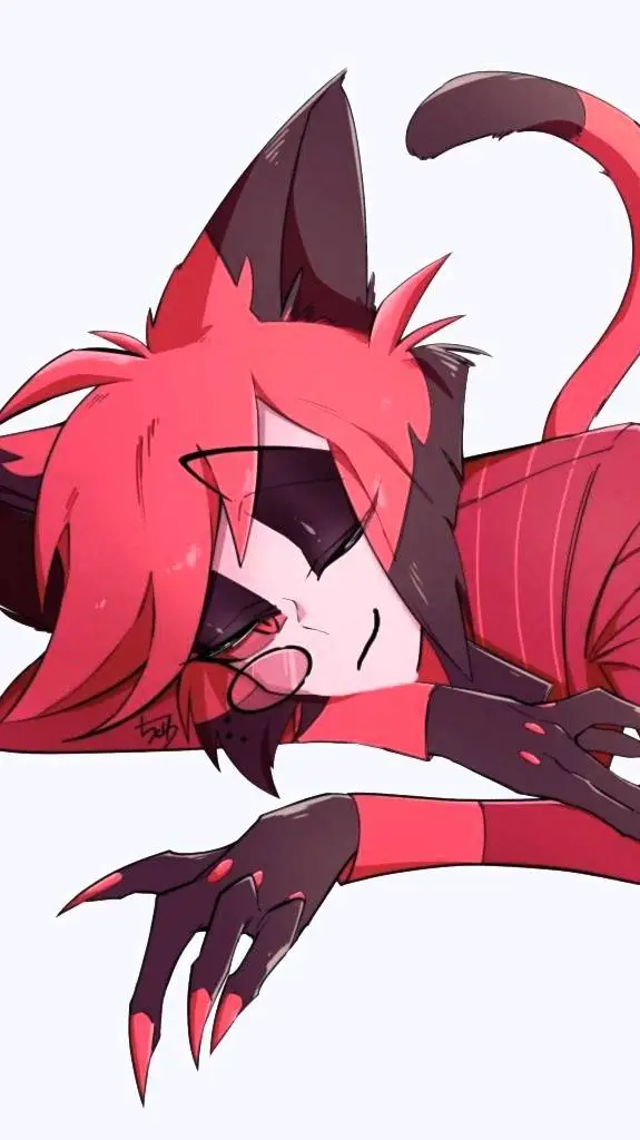 ai character: Neko Alastor background