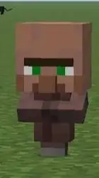 ai character: Baby villager  background