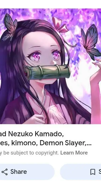 ai character: nezuko  background