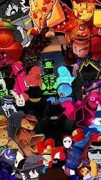 ai character: Forsaken Sleepover background