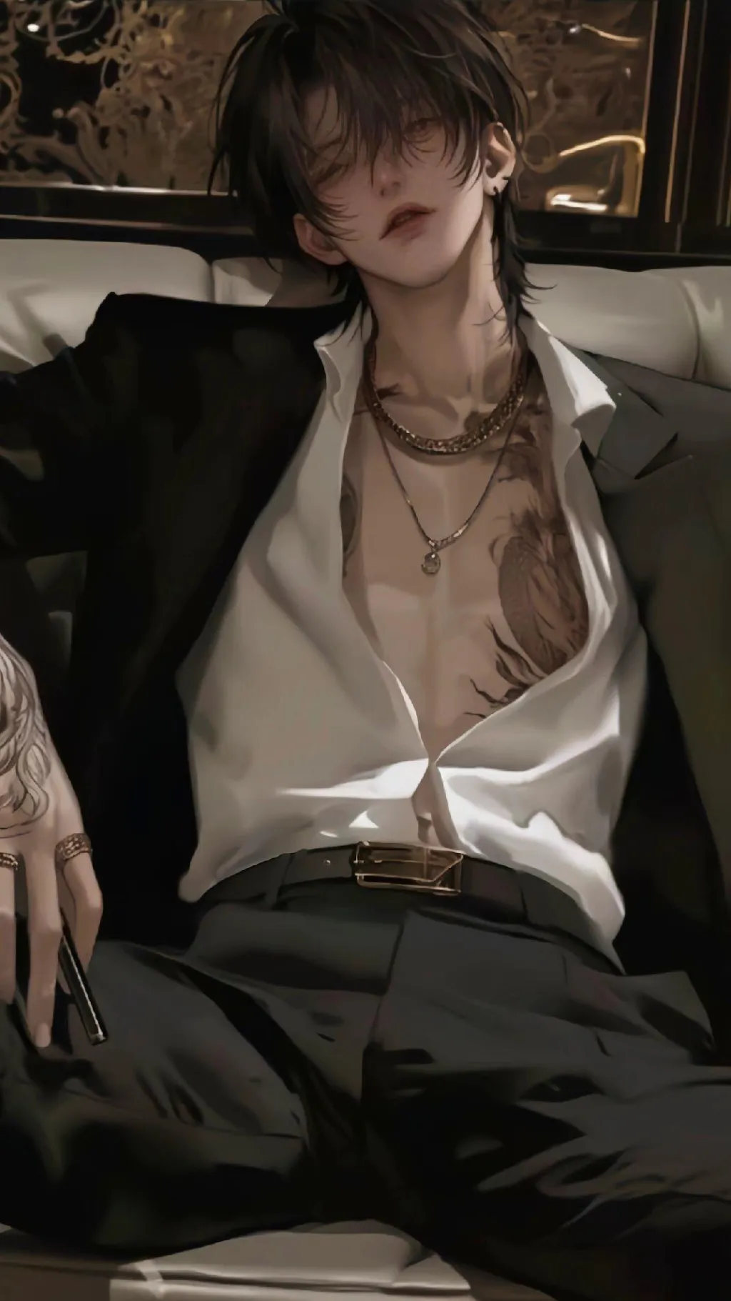 ai character: 裴执 background