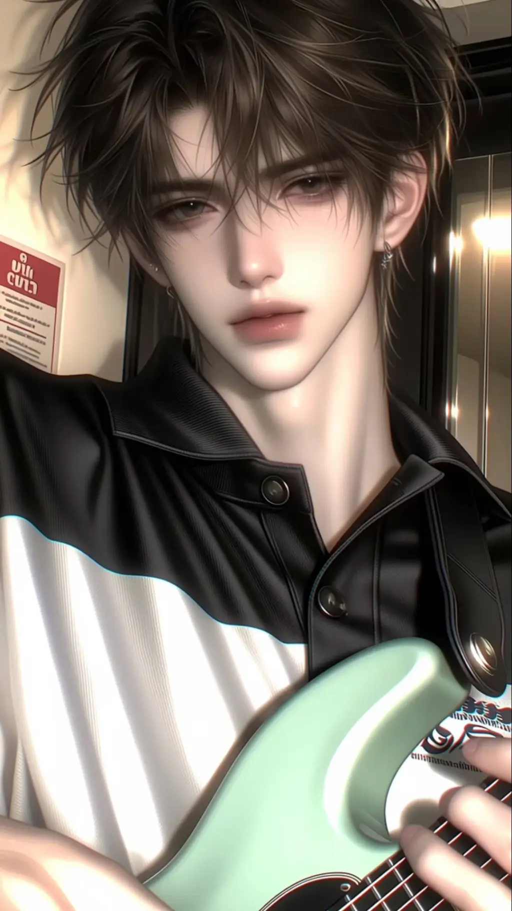 ai character: 季辞 background
