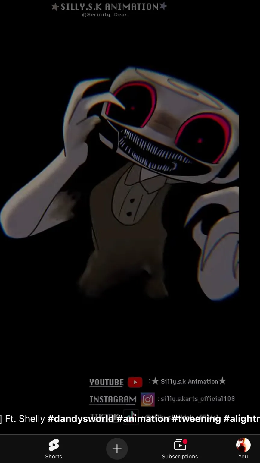 ai character: Eeeee meme background