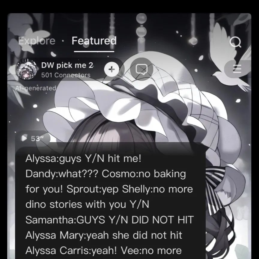chat with ai character: Dw hates Alyssa