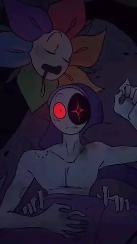 ai character: dandy x astro background