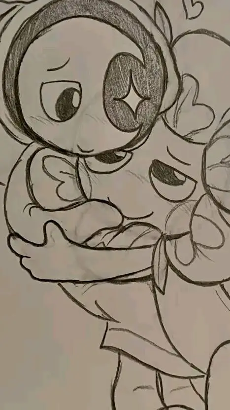 ai character: 🌙moonflower🌼 background