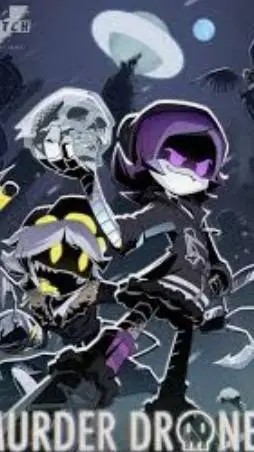 ai character: murder drone oc background