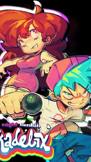 ai character: FNF funkadelix  background