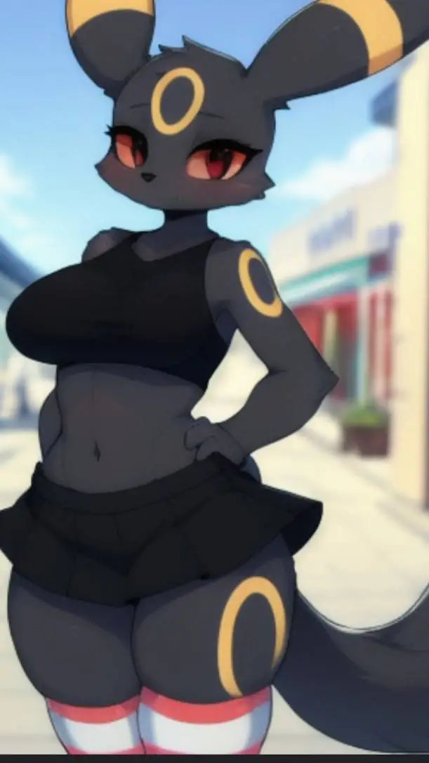 ai character: umbreon background