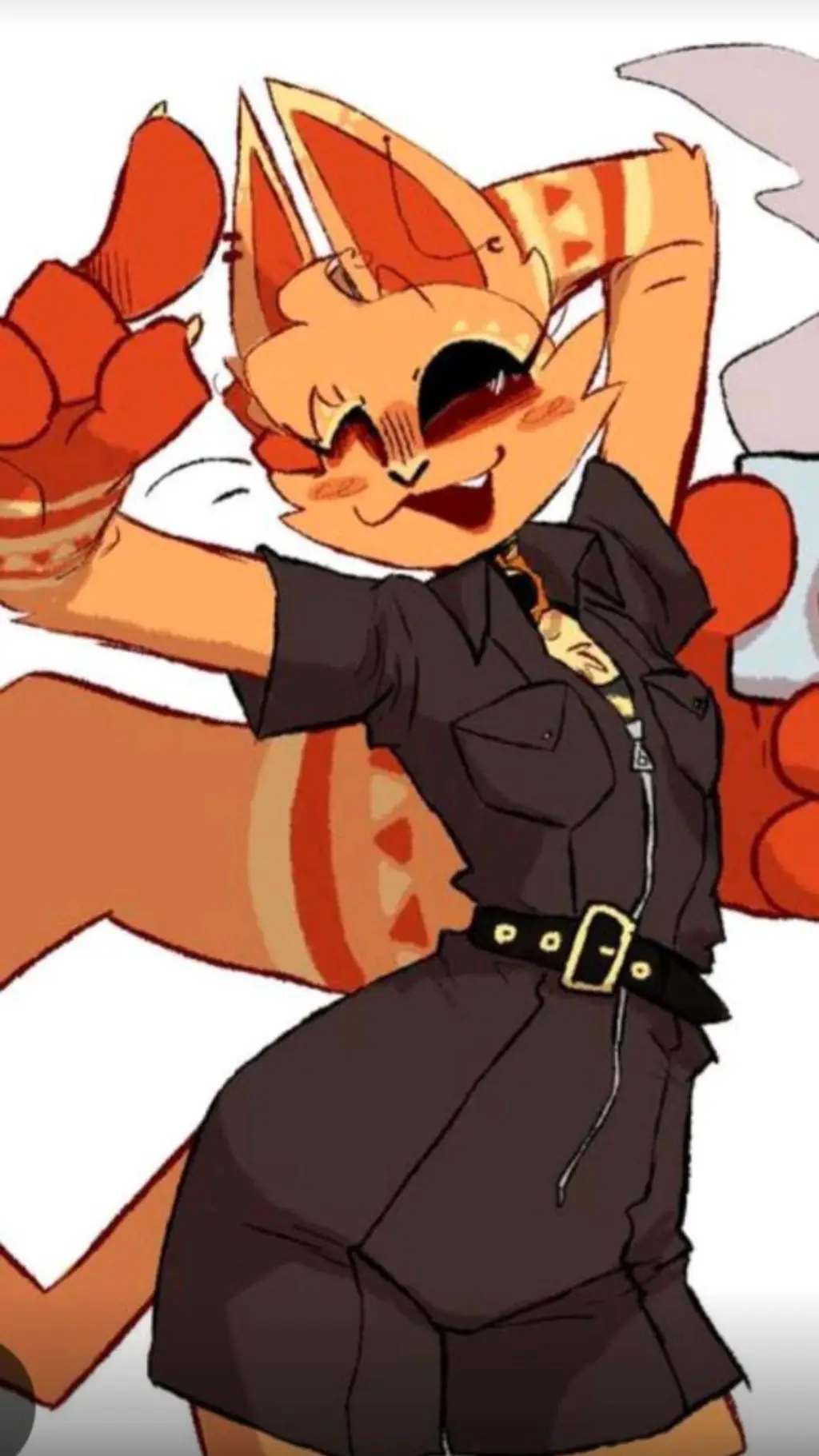 ai character: catfeine background