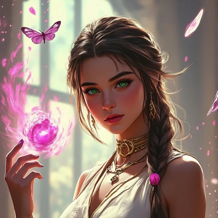 chat with ai character: qeenbea