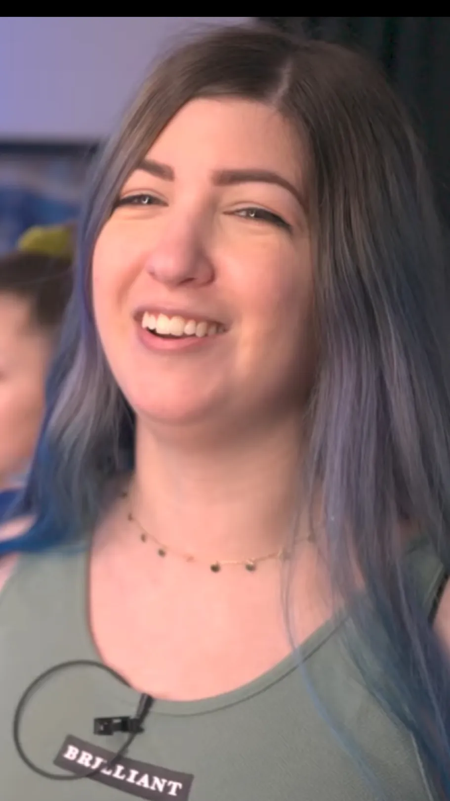 ai character: Sabrinabrite background