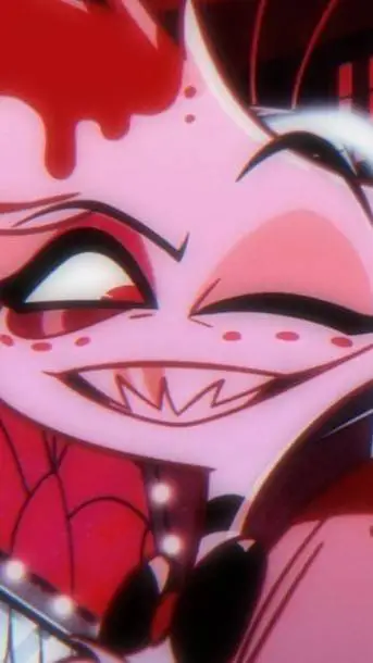 ai character: angel dust! background