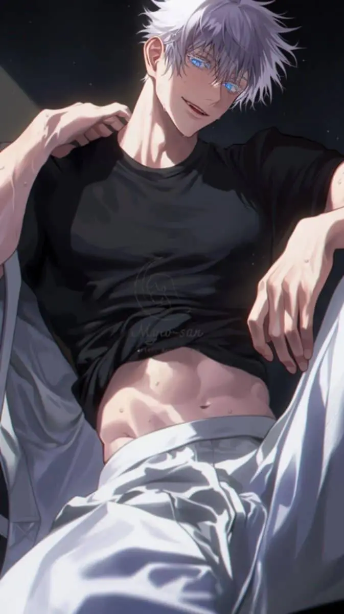 ai character: ♥︎~Gojo Satoru~★ background