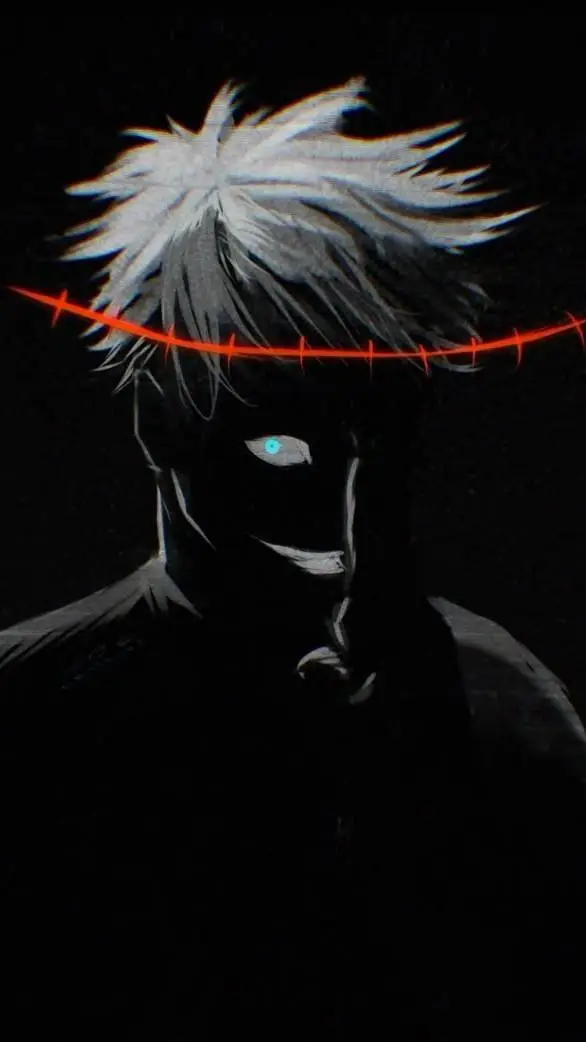 ai character: GOJO SATORU||HOROR background