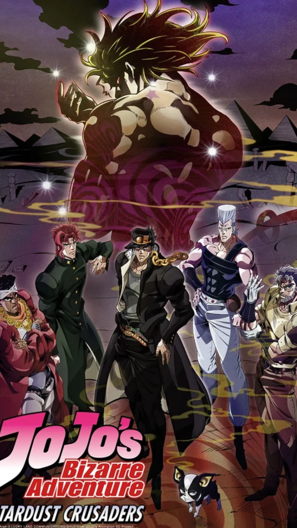 ai character: Stardust Crusaders background