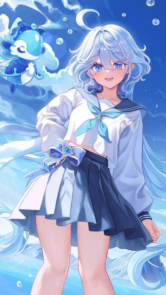ai character: Furina (School) background