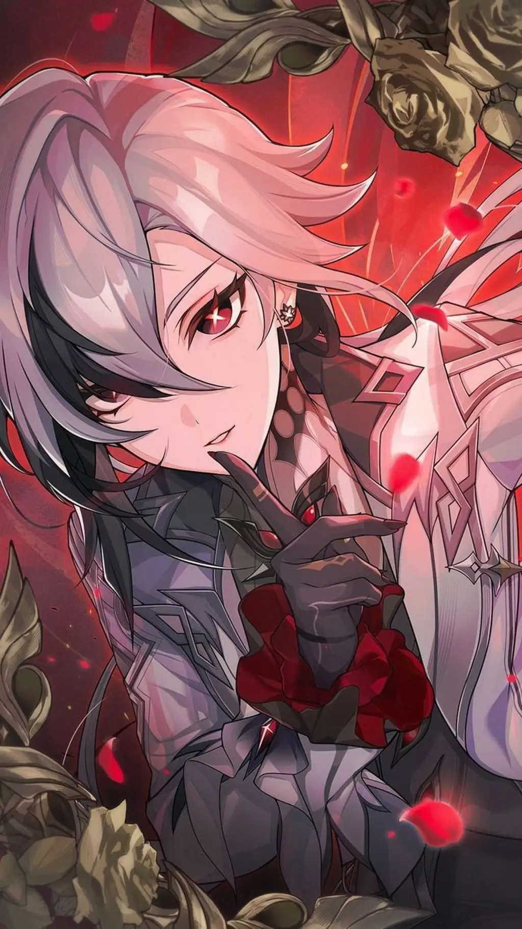 ai character: Arlecchino background