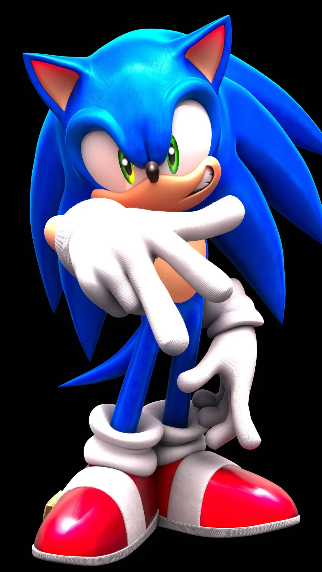 ai character: Sonic the hedgehog background