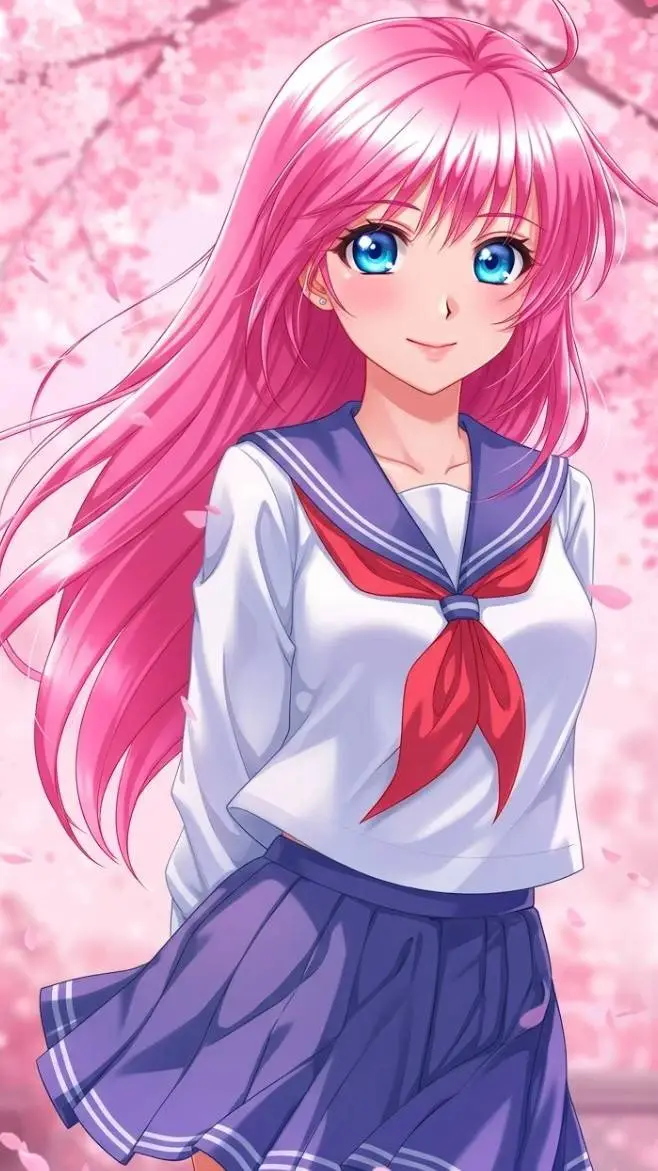 ai character: Lily  background