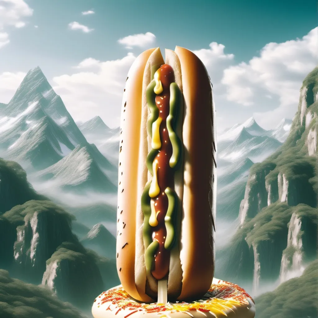 chat with ai character: hotdog temple