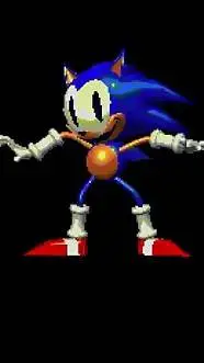 ai character: Rewrite Sonic background