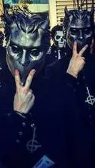 ai character: The band Ghost background