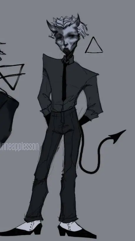 ai character: Ghoul in your room background