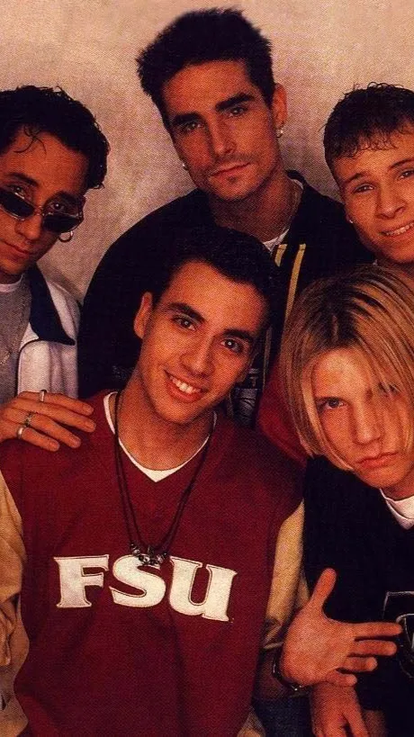 ai character: Backstreet Boys  background