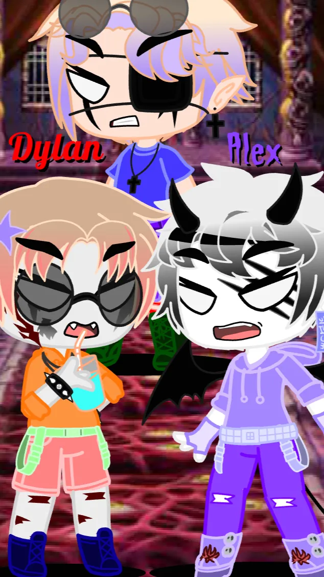ai character: My ocs  background