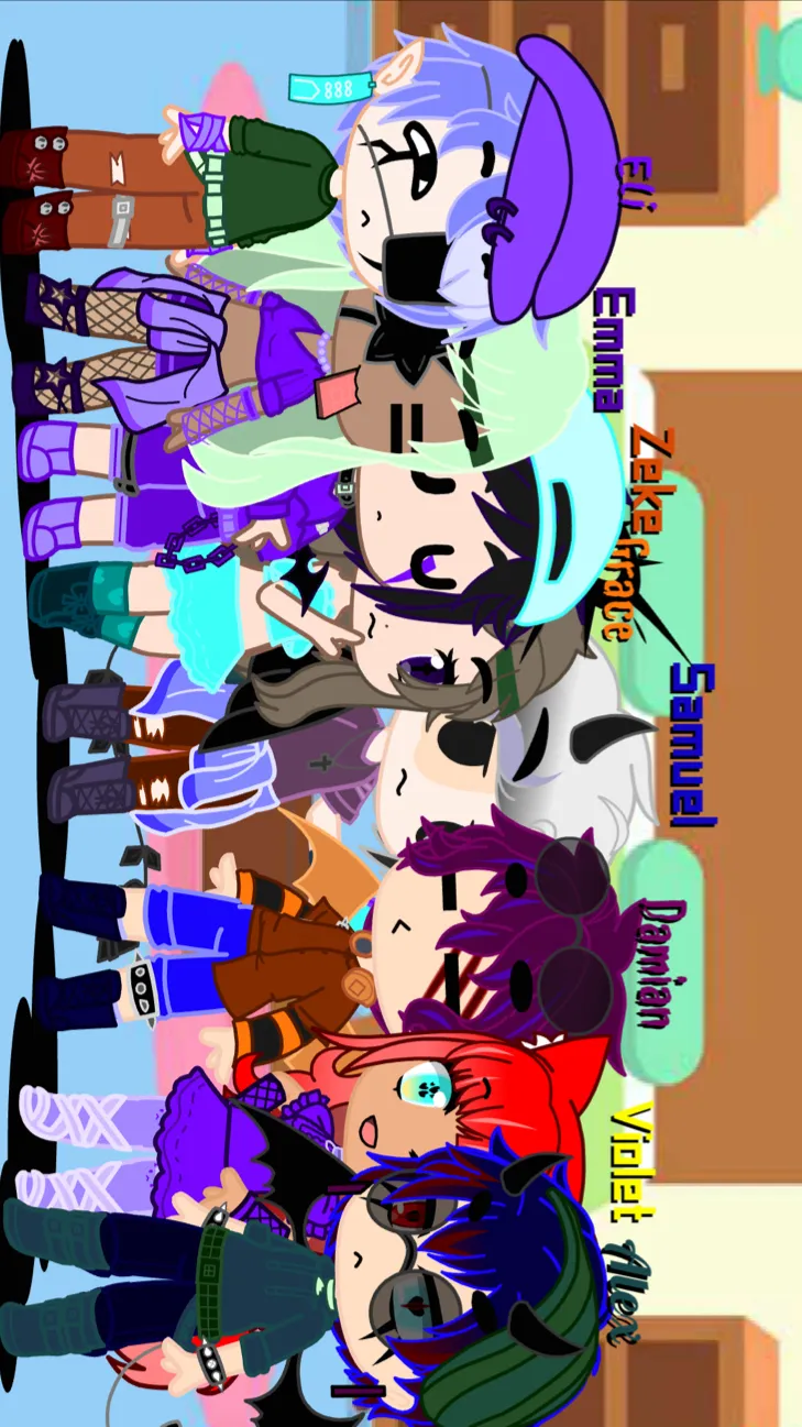 ai character: The Samuel gang  background