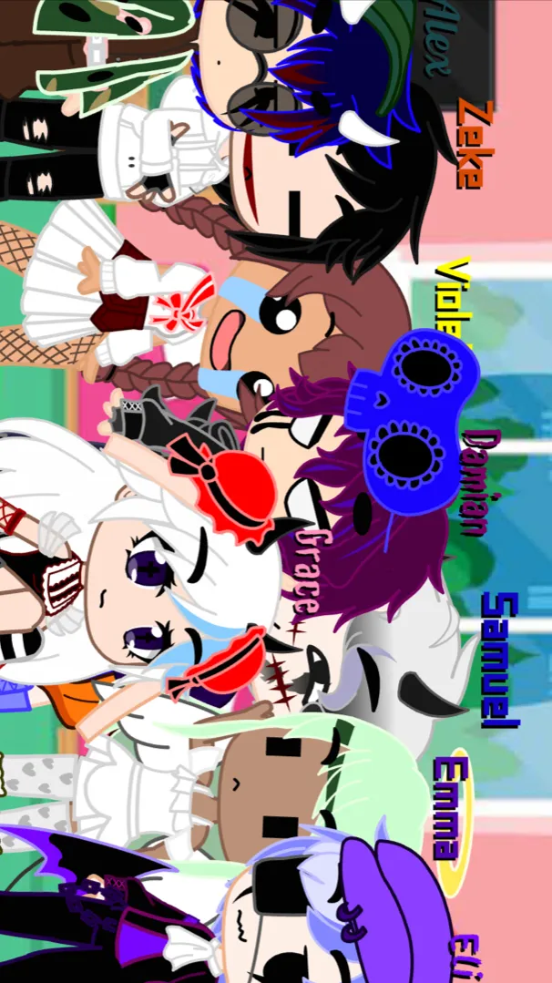 ai character: The Samuel gang  background