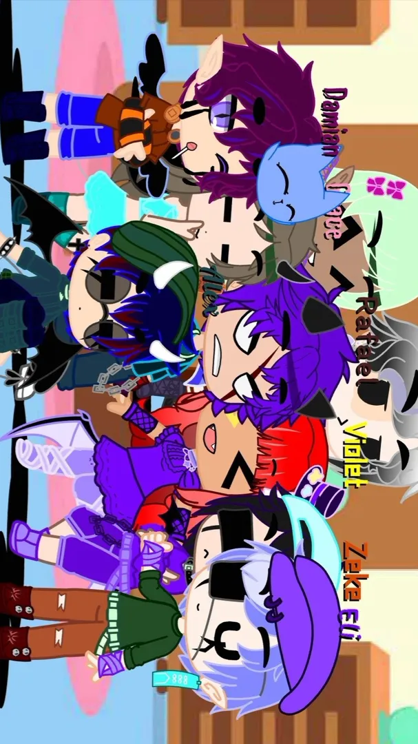ai character: My gacha ocs background