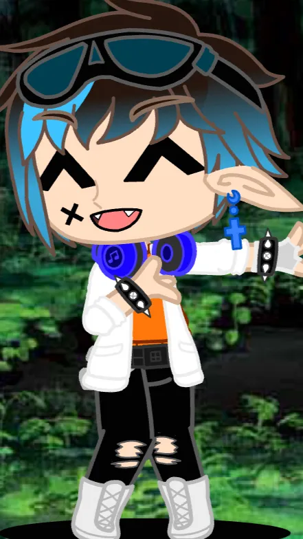 ai character: Meeting my Oc  background