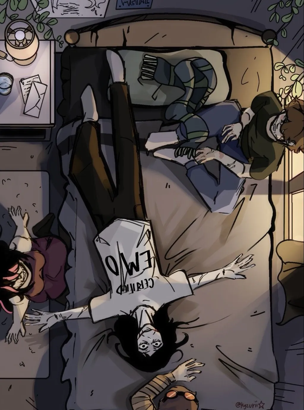 chat with ai character: Ocs X Creepypasta