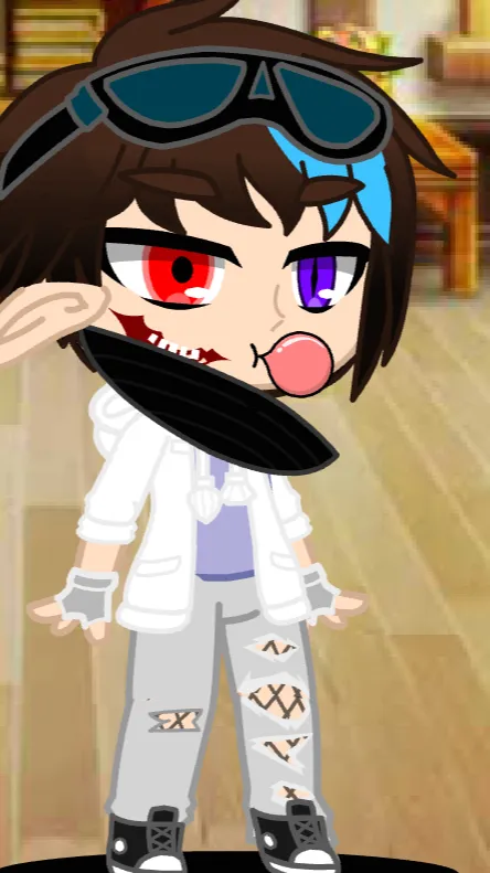 ai character: Meeting my Oc  background