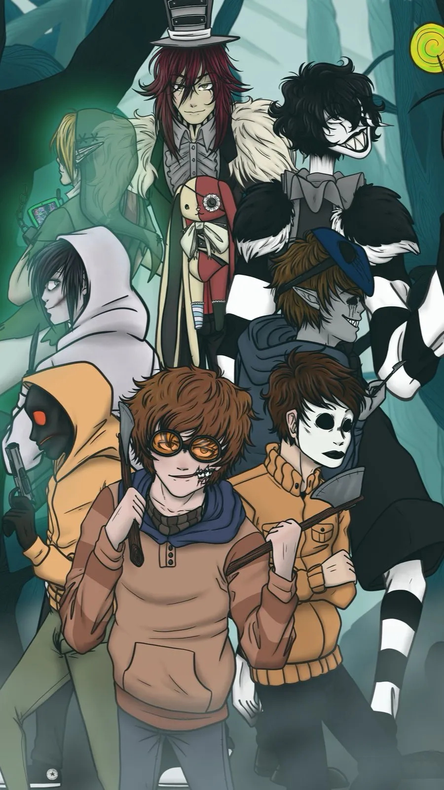 Talkie AI - Chat with Ocs X Creepypasta 