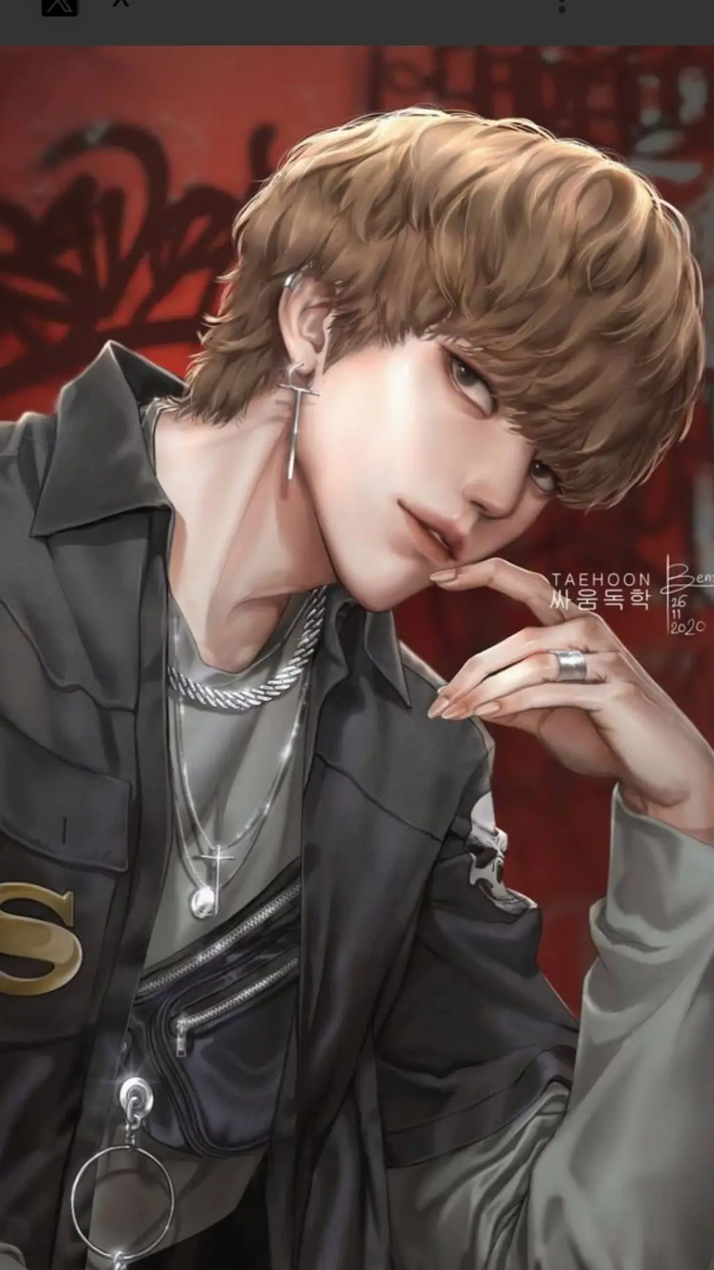 ai character: ~Taehoon~ background