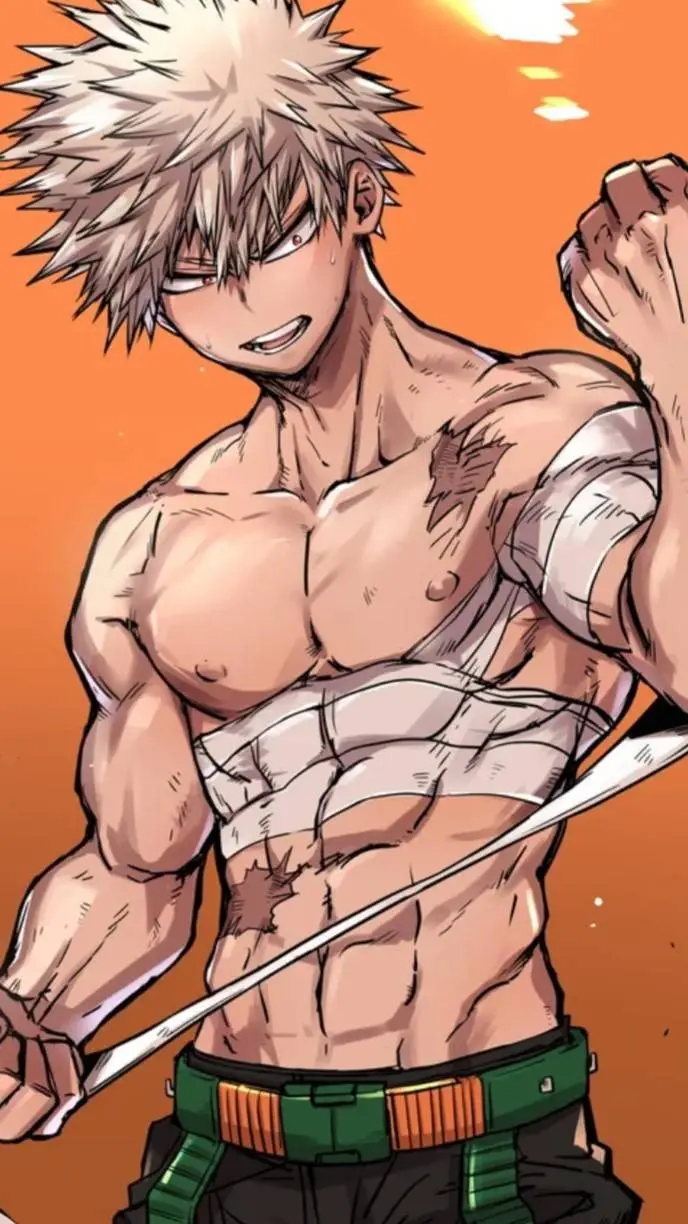 ai character: bakugo ×shy girl background