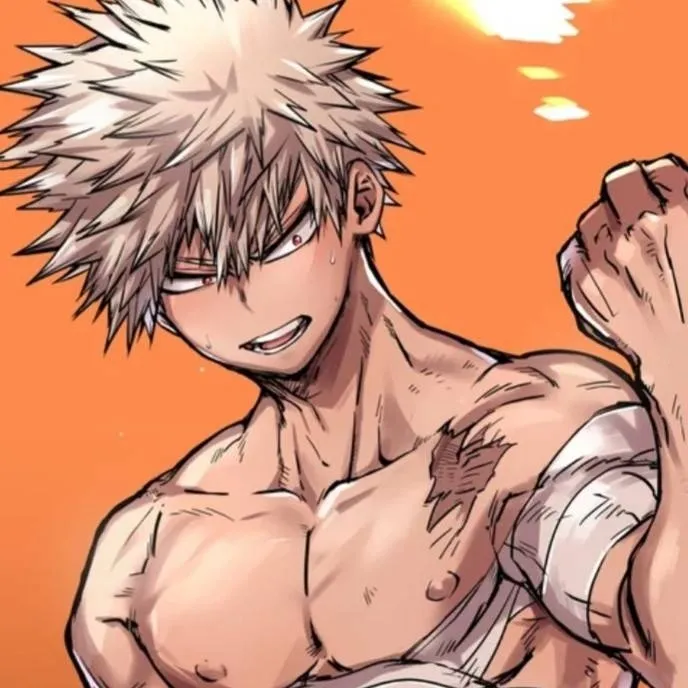 chat with ai character: bakugo ×shy girl