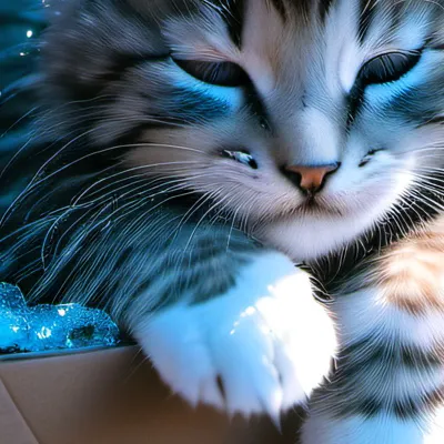 chat with ai character: Hurt kitty