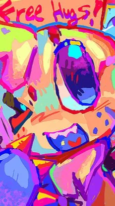 ai character: Dandy’s world background
