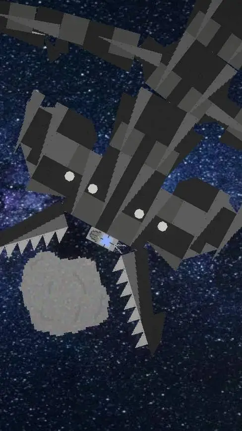 ai character: space dragon thing background