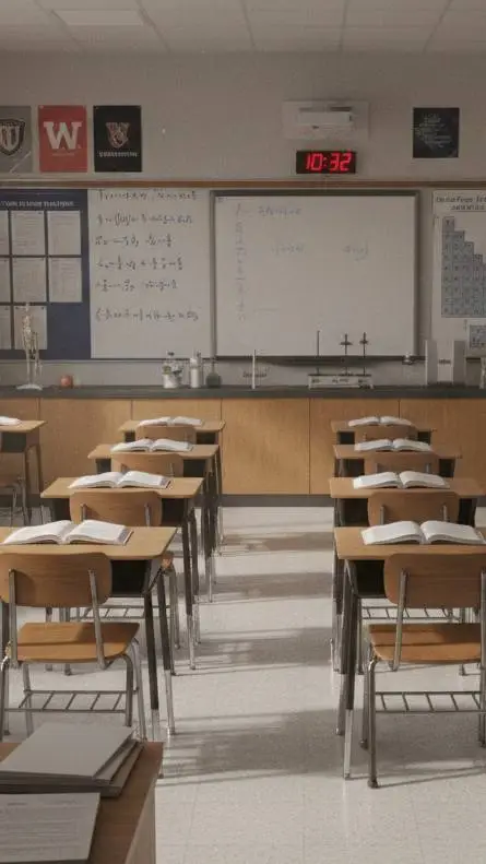 ai character: new school  background