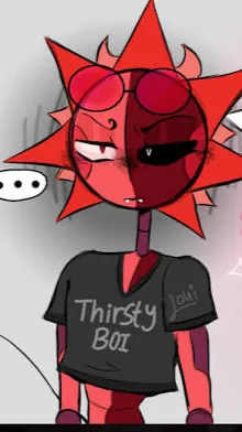 ai character: BloodSolar background