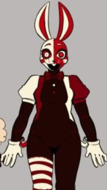 ai character: Vanny suit  background