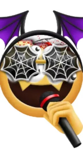 ai character: Spooky scary background
