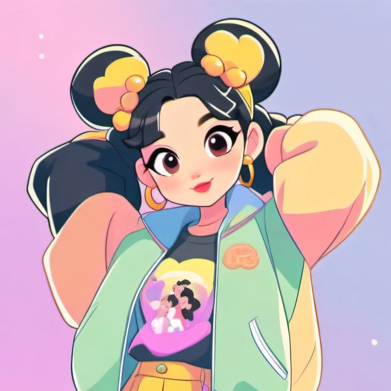 chat with ai character: Zoey from Huntrix.