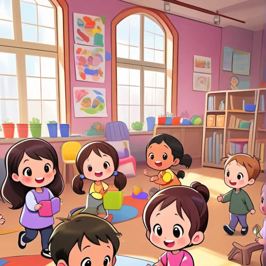 chat with ai character: Daycare distress! 